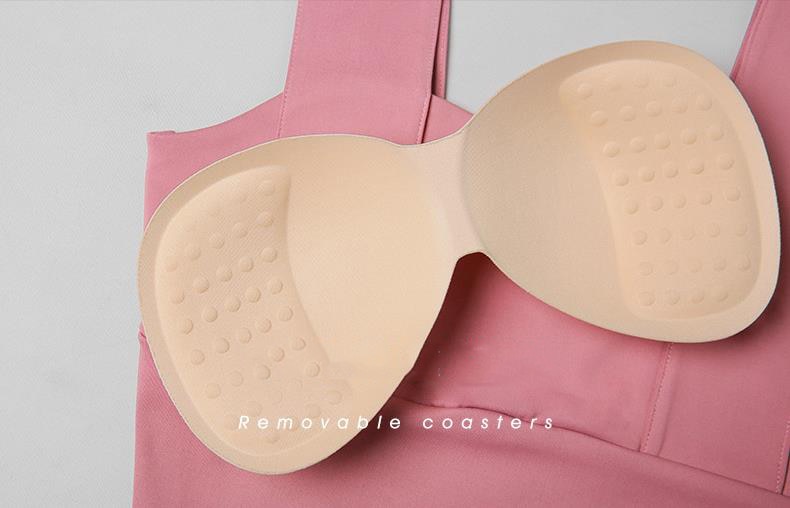 Sports Bras Women Yoga Vest Underwear Bralette Seamless Top For Women's Running Gym High Impact Push Up Training Without Frame