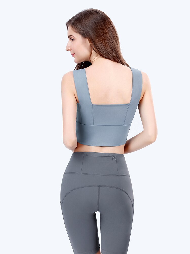 Sports Bras Women Yoga Vest Underwear Bralette Seamless Top For Women's Running Gym High Impact Push Up Training Without Frame