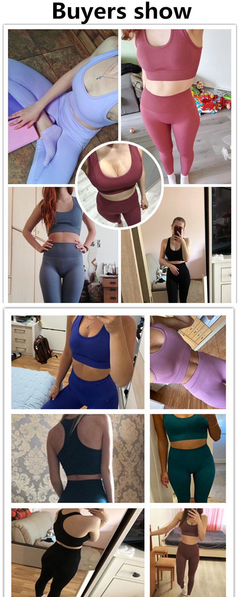 2020 Women's Yoga Set Seamless Sportswear 2-Piece Gym Yoga Clothes Sports Bra + Leggings Running Wear Skinny Sports Set Suits L 2020 Women's Yoga Set Seamless Sportswear 2-Piece Gym Yoga Clothes Sports Bra + Leggings Running Wear Skinny Sports Set Suits L