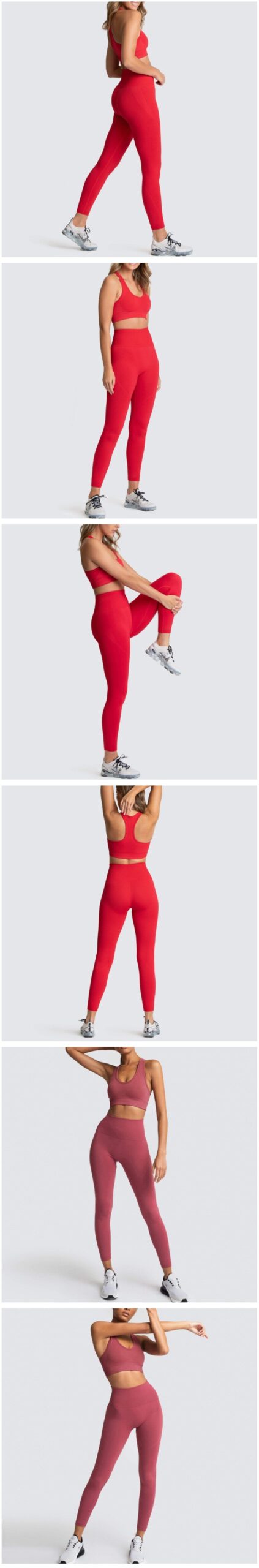 2020 Women's Yoga Set Seamless Sportswear 2-Piece Gym Yoga Clothes Sports Bra + Leggings Running Wear Skinny Sports Set Suits L 2020 Women's Yoga Set Seamless Sportswear 2-Piece Gym Yoga Clothes Sports Bra + Leggings Running Wear Skinny Sports Set Suits L