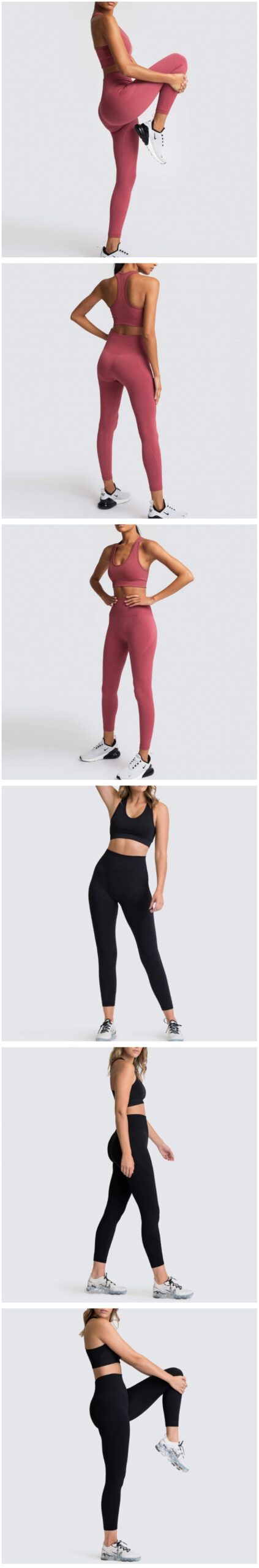 2020 Women's Yoga Set Seamless Sportswear 2-Piece Gym Yoga Clothes Sports Bra + Leggings Running Wear Skinny Sports Set Suits L 2020 Women's Yoga Set Seamless Sportswear 2-Piece Gym Yoga Clothes Sports Bra + Leggings Running Wear Skinny Sports Set Suits L