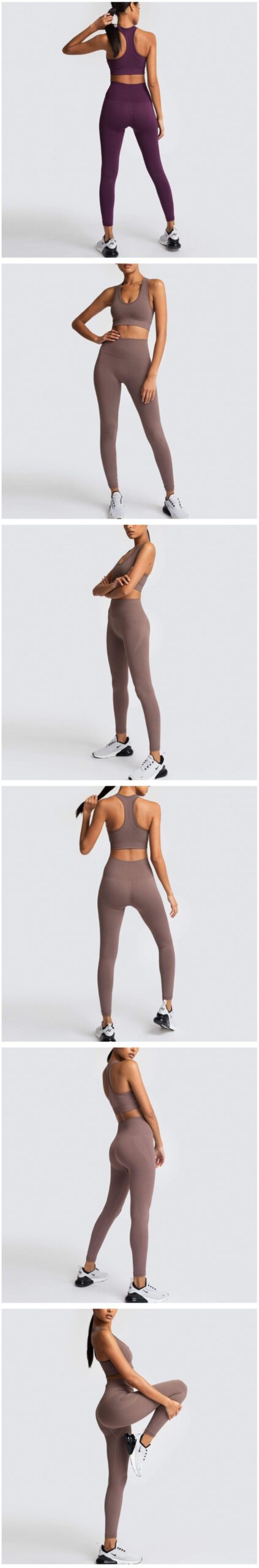 2020 Women's Yoga Set Seamless Sportswear 2-Piece Gym Yoga Clothes Sports Bra + Leggings Running Wear Skinny Sports Set Suits L 2020 Women's Yoga Set Seamless Sportswear 2-Piece Gym Yoga Clothes Sports Bra + Leggings Running Wear Skinny Sports Set Suits L