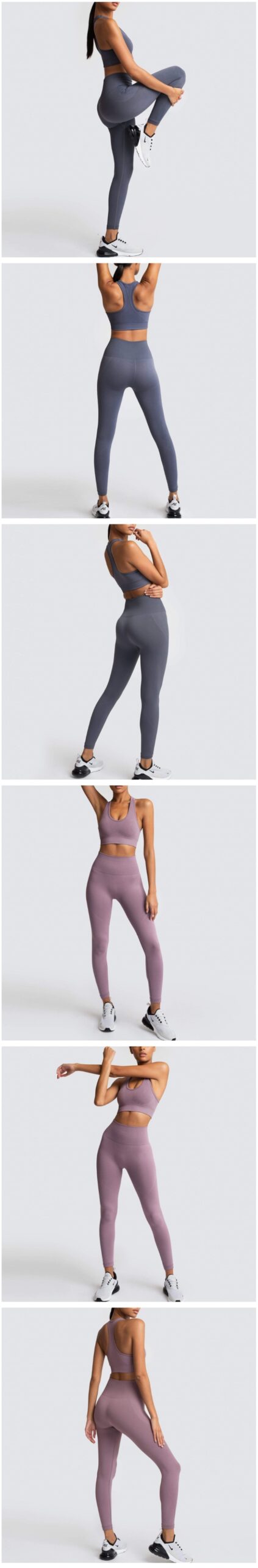 2020 Women's Yoga Set Seamless Sportswear 2-Piece Gym Yoga Clothes Sports Bra + Leggings Running Wear Skinny Sports Set Suits L 2020 Women's Yoga Set Seamless Sportswear 2-Piece Gym Yoga Clothes Sports Bra + Leggings Running Wear Skinny Sports Set Suits L