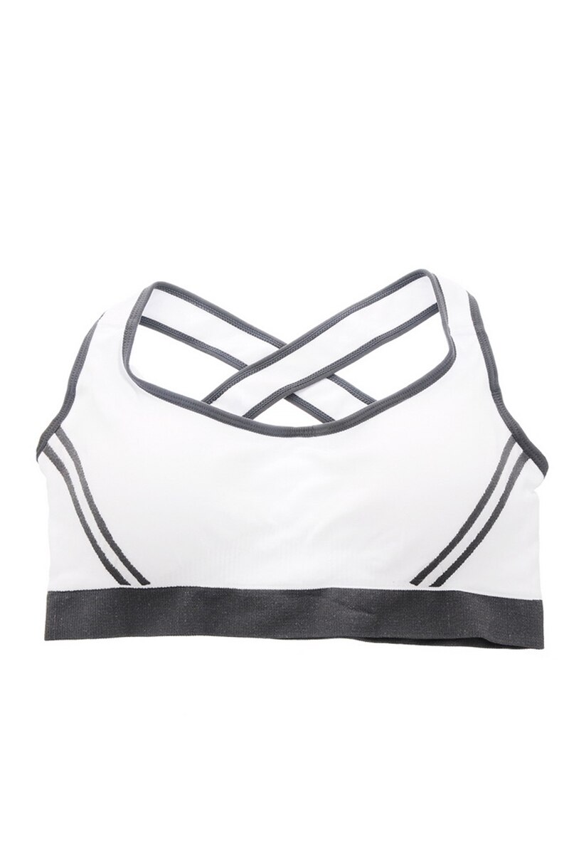 Sexy Women Sports Bra Tops High Impact For Gym Fitness Yoga Running Female Pad Sportswear Tank Tops Sports Push Up Bras Hot Sale
