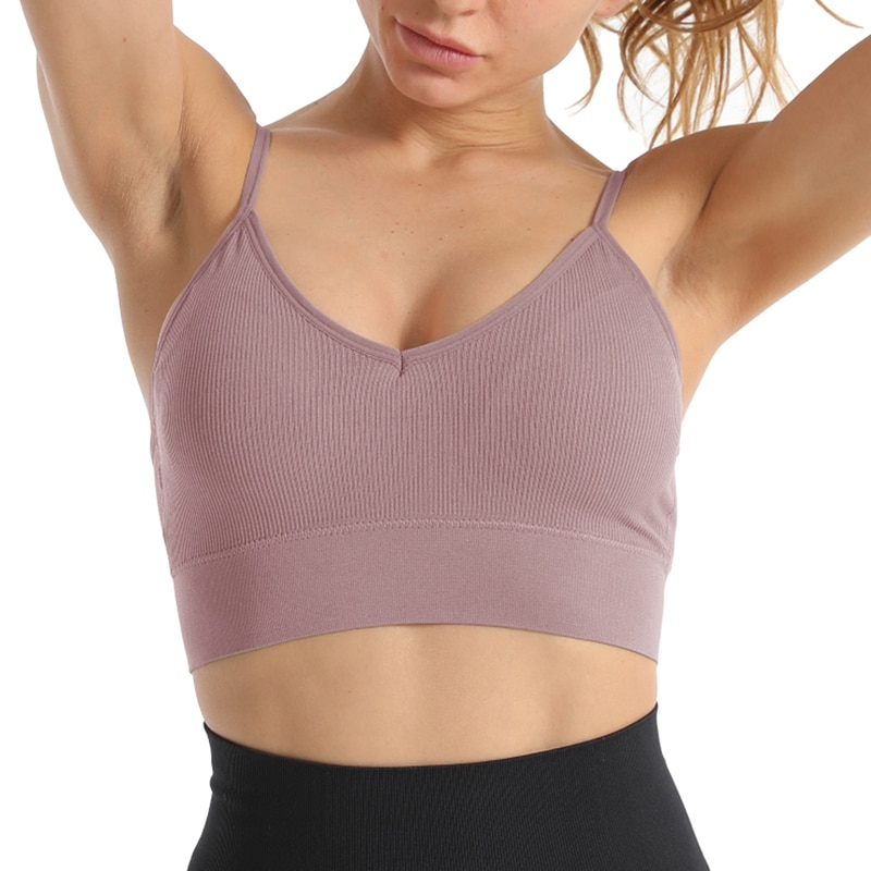 Sexy Women Sports Bra Tops High Impact For Gym Fitness Yoga Running Female Pad Sportswear Tank Tops Sports Push Up Bras Hot Sale