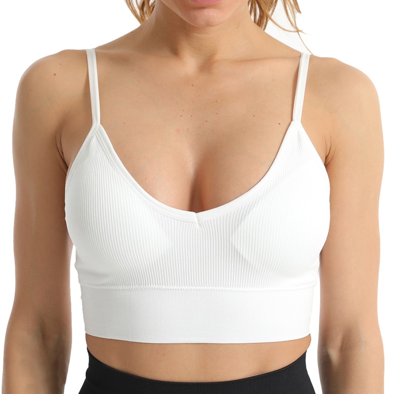 Sexy Women Sports Bra Tops High Impact For Gym Fitness Yoga Running Female Pad Sportswear Tank Tops Sports Push Up Bras Hot Sale
