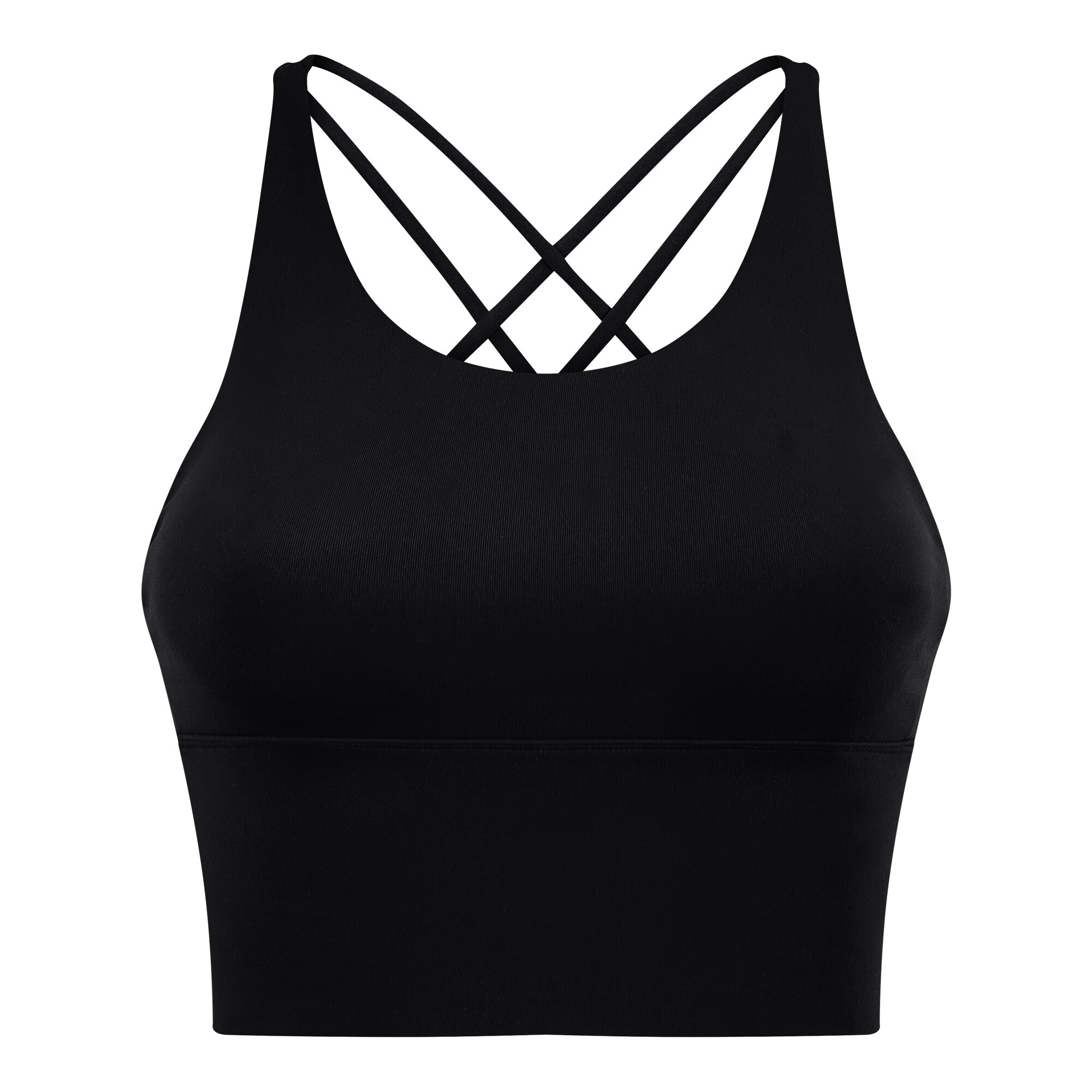 Women Fitness Bra Vest Absorb Sweat Pink Shockproof Back Cross Strap Black Padded Sports Yoga Bra Berry Red