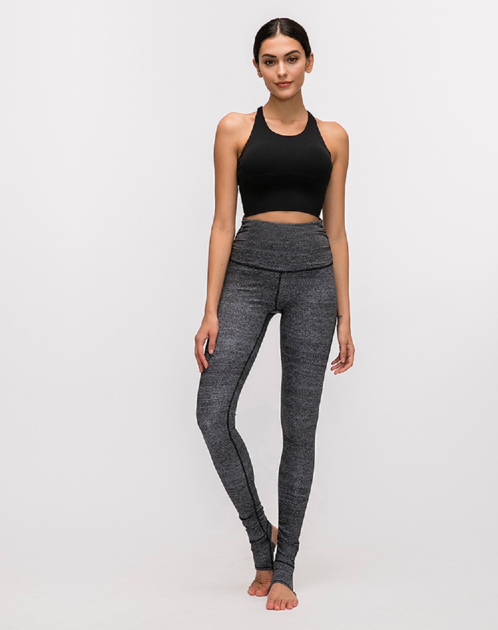 Women Fitness Bra Vest Absorb Sweat Pink Shockproof Back Cross Strap Black Padded Sports Yoga Bra Berry Red