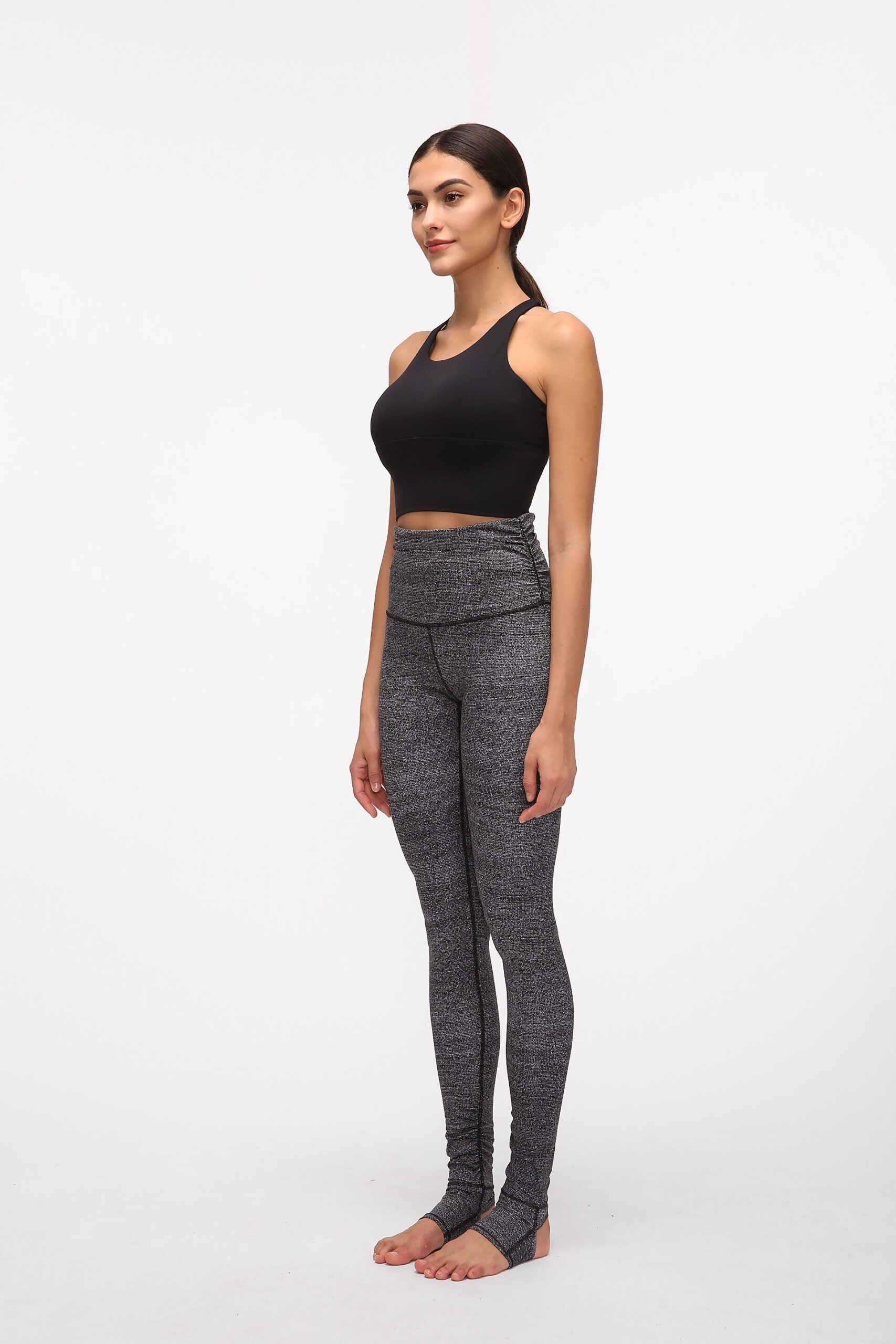 Women Fitness Bra Vest Absorb Sweat Pink Shockproof Back Cross Strap Black Padded Sports Yoga Bra Berry Red