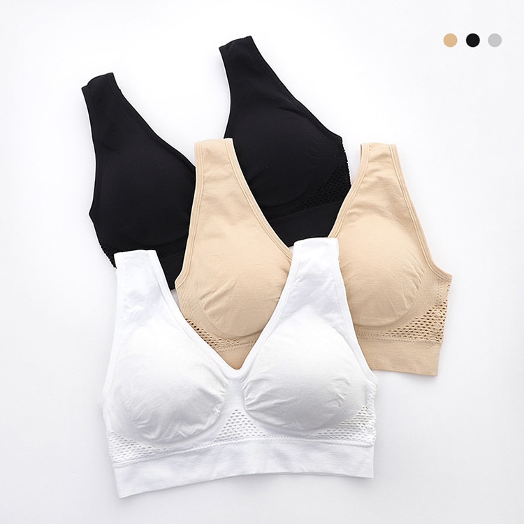 WANAYOU Breathable Sports Bras,Women Hollow Out Padded Sports Bra Top,S-2XL XXXL Plus Size Gym Running Fitness Yoga Sports Tops WANAYOU Breathable Sports Bras,Women Hollow Out Padded Sports Bra Top,S-2XL XXXL Plus Size Gym Running Fitness Yoga Sports Tops