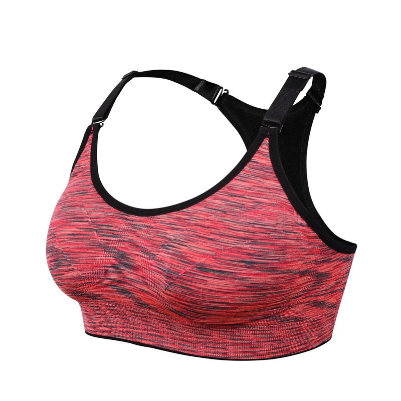 VEQKING Quick Dry Padded Sports Bra,Women Wirefree Adjustable Fitness Top Sport Brassiere,Push Up Seamless Running Yoga Bra VEQKING Quick Dry Padded Sports Bra,Women Wirefree Adjustable Fitness Top Sport Brassiere,Push Up Seamless Running Yoga Bra