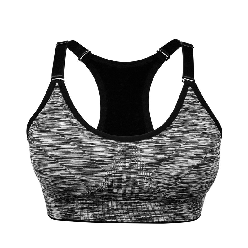 VEQKING Quick Dry Padded Sports Bra,Women Wirefree Adjustable Fitness Top Sport Brassiere,Push Up Seamless Running Yoga Bra VEQKING Quick Dry Padded Sports Bra,Women Wirefree Adjustable Fitness Top Sport Brassiere,Push Up Seamless Running Yoga Bra