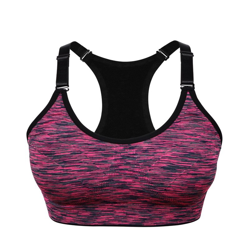 VEQKING Quick Dry Padded Sports Bra,Women Wirefree Adjustable Fitness Top Sport Brassiere,Push Up Seamless Running Yoga Bra VEQKING Quick Dry Padded Sports Bra,Women Wirefree Adjustable Fitness Top Sport Brassiere,Push Up Seamless Running Yoga Bra