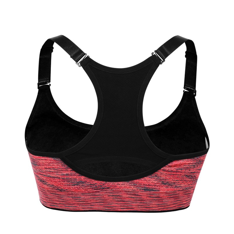 VEQKING Quick Dry Padded Sports Bra,Women Wirefree Adjustable Fitness Top Sport Brassiere,Push Up Seamless Running Yoga Bra VEQKING Quick Dry Padded Sports Bra,Women Wirefree Adjustable Fitness Top Sport Brassiere,Push Up Seamless Running Yoga Bra