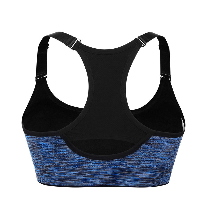 VEQKING Quick Dry Padded Sports Bra,Women Wirefree Adjustable Fitness Top Sport Brassiere,Push Up Seamless Running Yoga Bra VEQKING Quick Dry Padded Sports Bra,Women Wirefree Adjustable Fitness Top Sport Brassiere,Push Up Seamless Running Yoga Bra