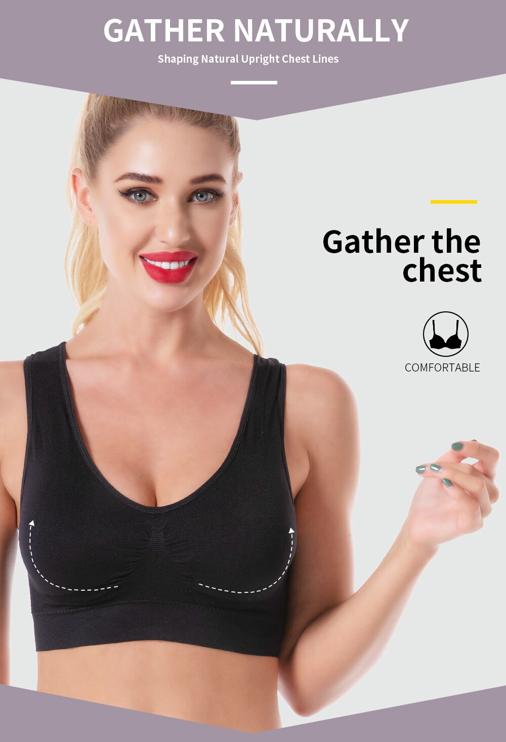 top sports bras bralette crop top fitness gym running sportswear women's underwear push up brassiere plus size Yoga bra BH