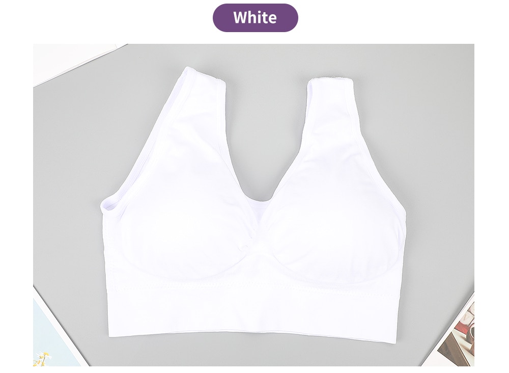 top sports bras bralette crop top fitness gym running sportswear women's underwear push up brassiere plus size Yoga bra BH