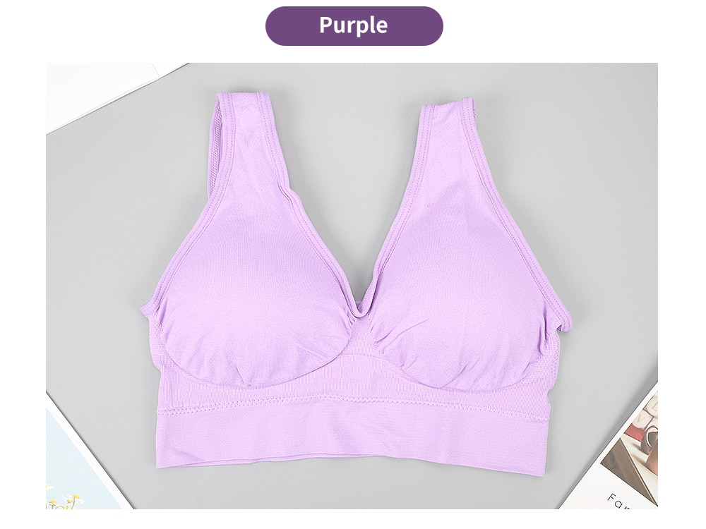 top sports bras bralette crop top fitness gym running sportswear women's underwear push up brassiere plus size Yoga bra BH