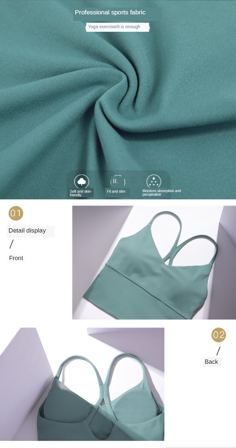 Yoga Tank Crop Tops Sports Bra Vest T-Shirt Women Tummy Control Gym Active Running Athletic Push Up Walking Wear Tube Workout Yoga Tank Crop Tops Sports Bra Vest T-Shirt Women Tummy Control Gym Active Running Athletic Push Up Walking Wear Tube Workout
