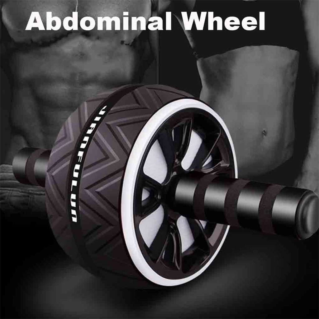 Large Silent Tpr Abdominal Wheel Roller Abdomen Wheel Roller Core Exercise Roller Wheel Abdominal Exercise Wheel Home#35