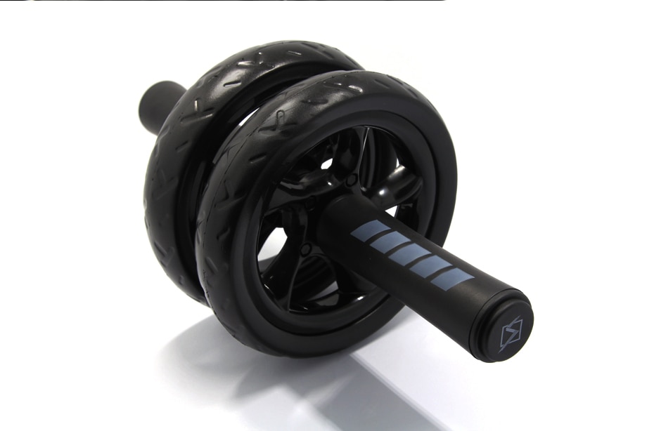 Muscle Exercise Equipment Home Fitness Equipment Double Wheel Abdominal Power Wheel Ab Roller Gym Roller Trainer Training