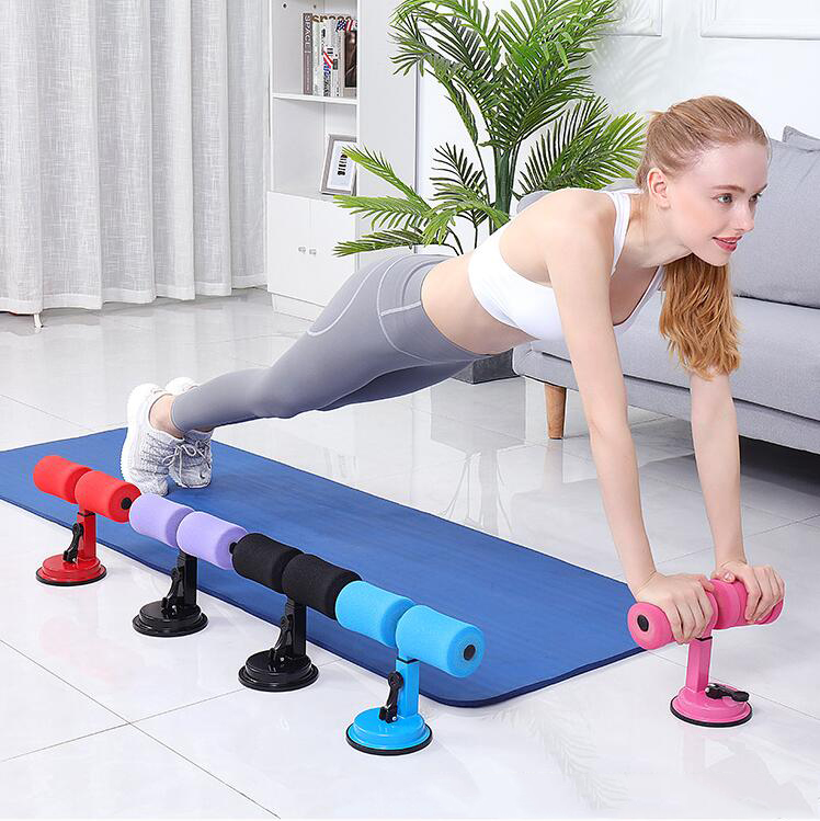 Gym Workout Abdominal Curl Exercise Sit-ups Push-up Assistant Device Lose Weight Equipment Ab Rollers Home Fitness Portable Tool
