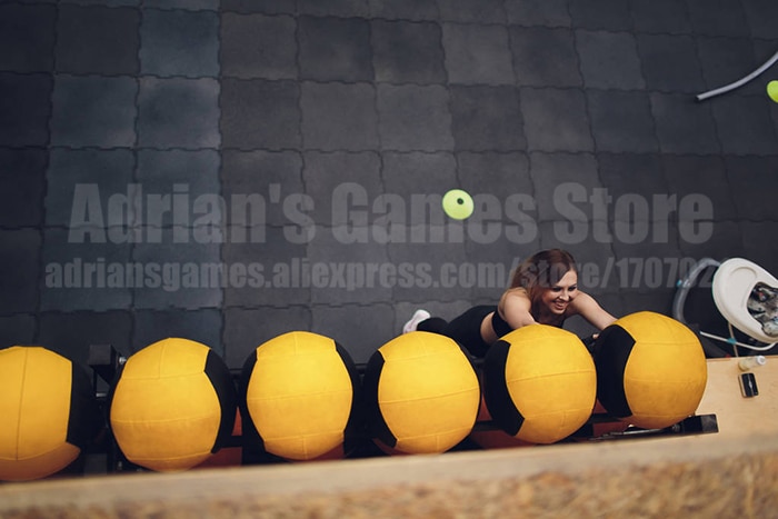 Crossfit Medicine Ball Home Fitness Wall Ball Exercise Weightlifting 35cm Empty