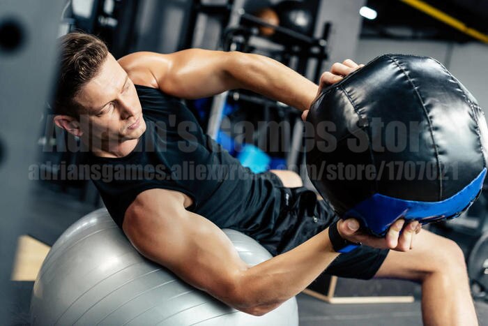 Crossfit Medicine Ball Home Fitness Wall Ball Exercise Weightlifting 35cm Empty