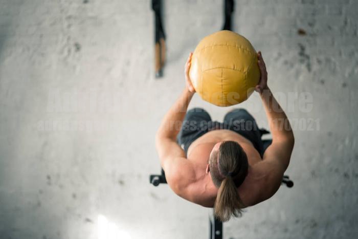 Crossfit Medicine Ball Home Fitness Wall Ball Exercise Weightlifting 35cm Empty