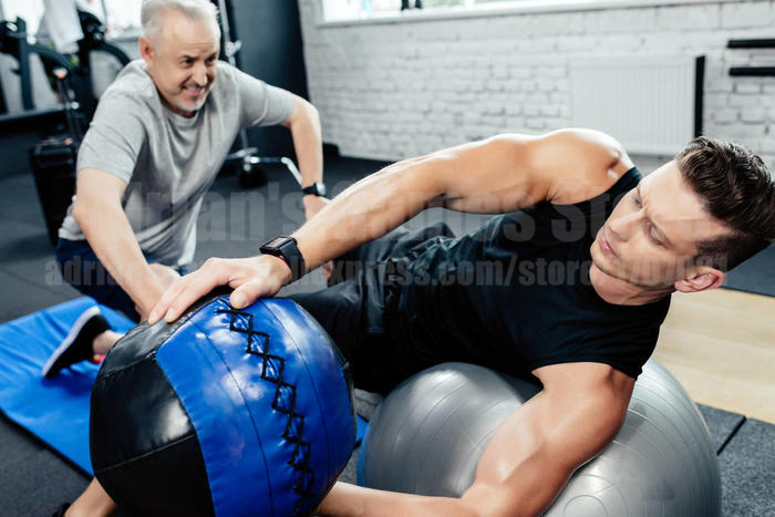 Crossfit Medicine Ball Home Fitness Wall Ball Exercise Weightlifting 35cm Empty