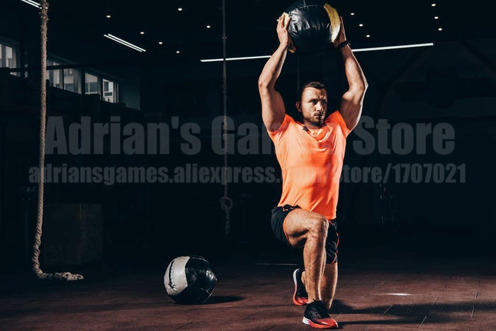 Crossfit Medicine Ball Home Fitness Wall Ball Exercise Weightlifting 35cm Empty