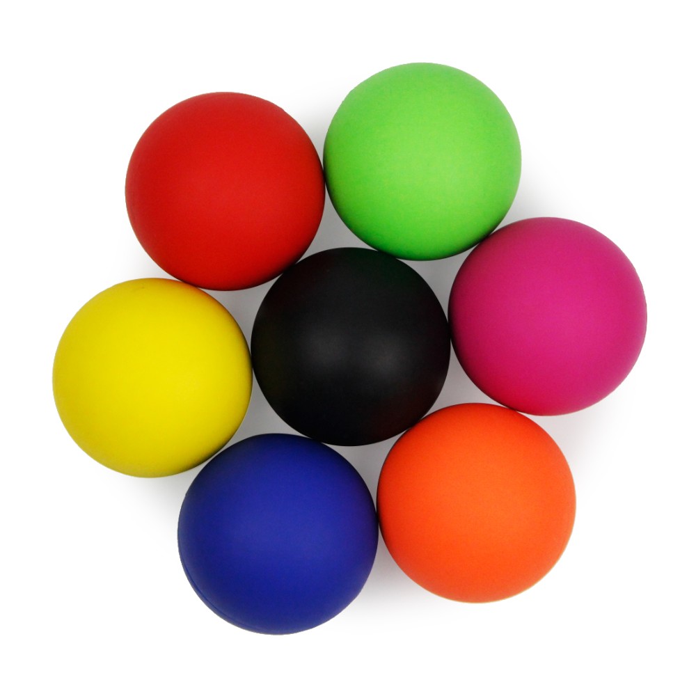 ProCircle Fitness Massage Ball 100% Rubber Hockey Lacrosse Ball 64mm Trigger Point Relaxation Self Massage Free Shipping