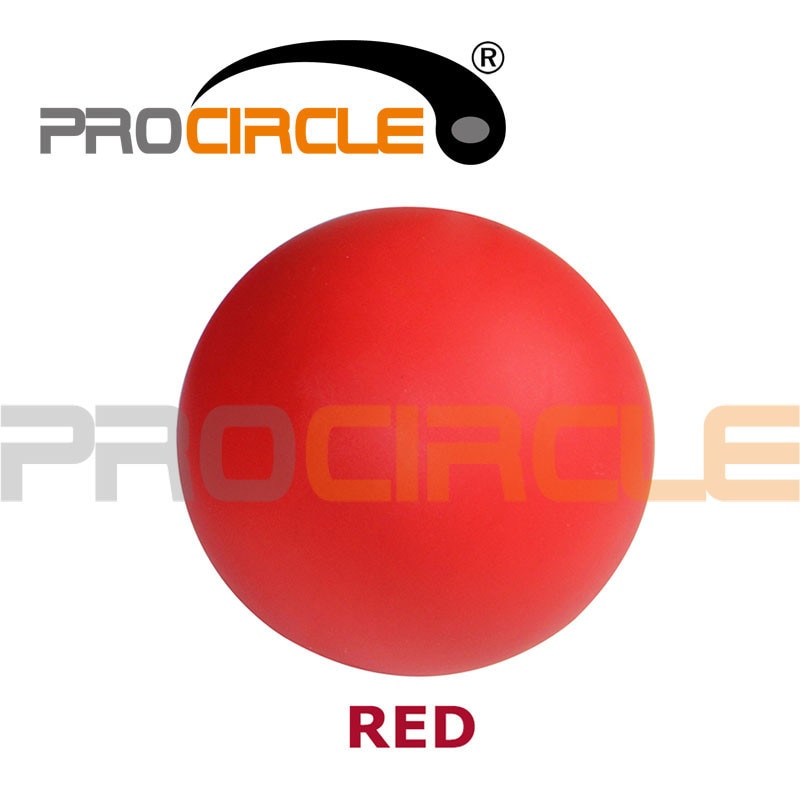 ProCircle Fitness Massage Ball 100% Rubber Hockey Lacrosse Ball 64mm Trigger Point Relaxation Self Massage Free Shipping