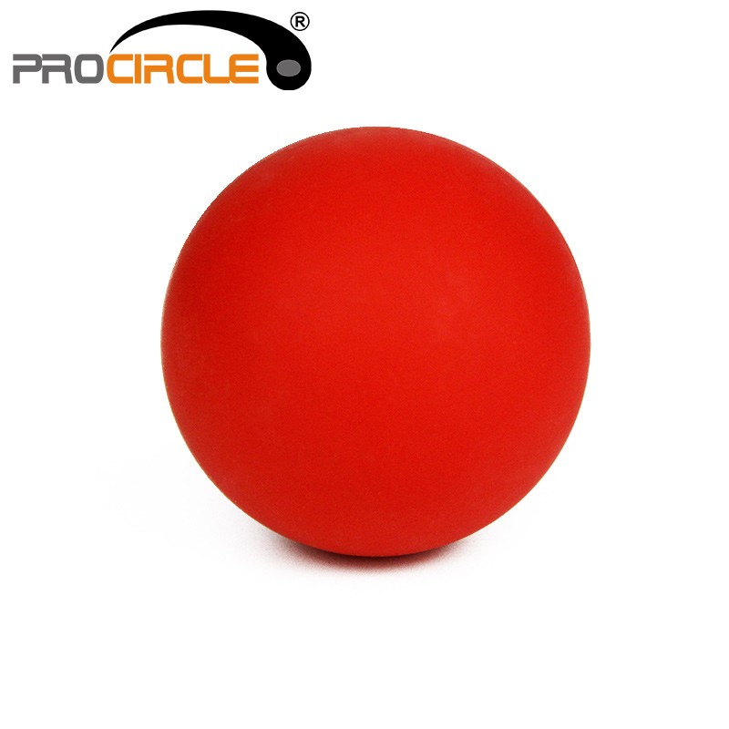 ProCircle Fitness Massage Ball 100% Rubber Hockey Lacrosse Ball 64mm Trigger Point Relaxation Self Massage Free Shipping