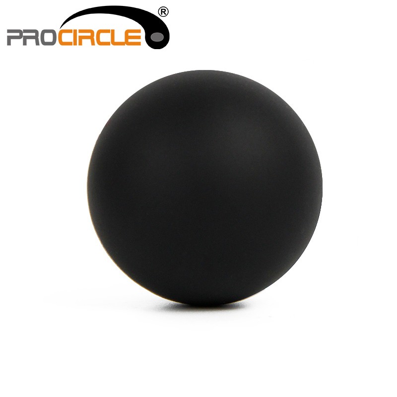 ProCircle Fitness Massage Ball 100% Rubber Hockey Lacrosse Ball 64mm Trigger Point Relaxation Self Massage Free Shipping