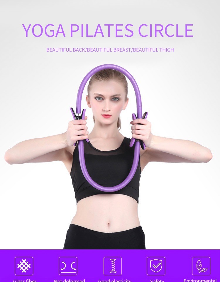 Yoga Circle Pilates Ring Magic Wrap Slimming Women Fitness Kinetic Resistance Circle Gym Workout Pilates Accessories 4Color Yoga Circle Pilates Ring Magic Wrap Slimming Women Fitness Kinetic Resistance Circle Gym Workout Pilates Accessories 4Color