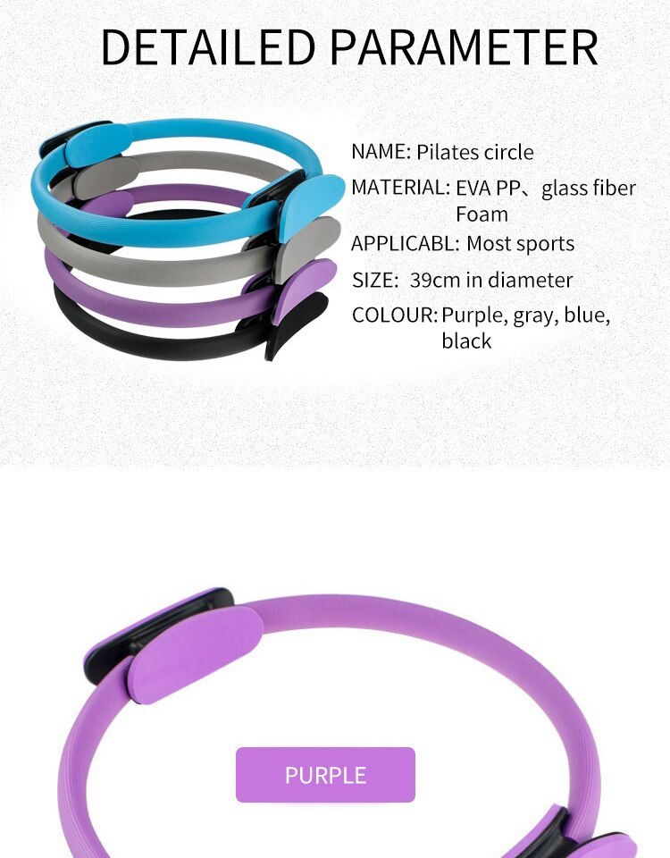 Yoga Circle Pilates Ring Magic Wrap Slimming Women Fitness Kinetic Resistance Circle Gym Workout Pilates Accessories 4Color Yoga Circle Pilates Ring Magic Wrap Slimming Women Fitness Kinetic Resistance Circle Gym Workout Pilates Accessories 4Color