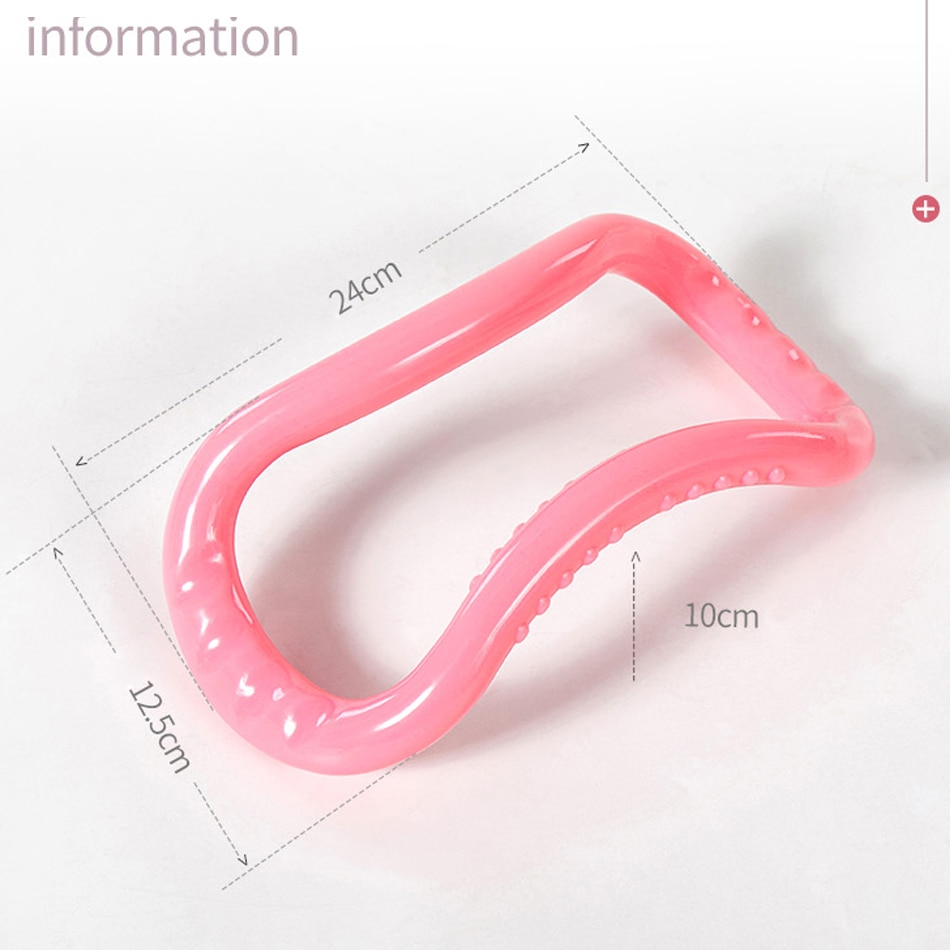 WorthWhile Yoga Magic Circle Gym Fitness Ring Loop Waist Shoulder Shape Pilates Bodybuilding  Home Exercise Training Accessories