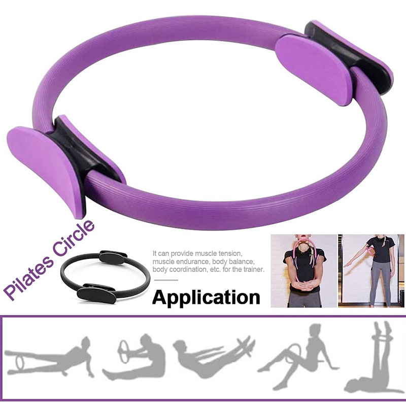 Home Pilate Circle Professional Sport Training Yoga Ring Magic Exercise Circle Women Workout Accessories Resistance Ring for Gym Home Pilate Circle Professional Sport Training Yoga Ring Magic Exercise Circle Women Workout Accessories Resistance Ring for Gym