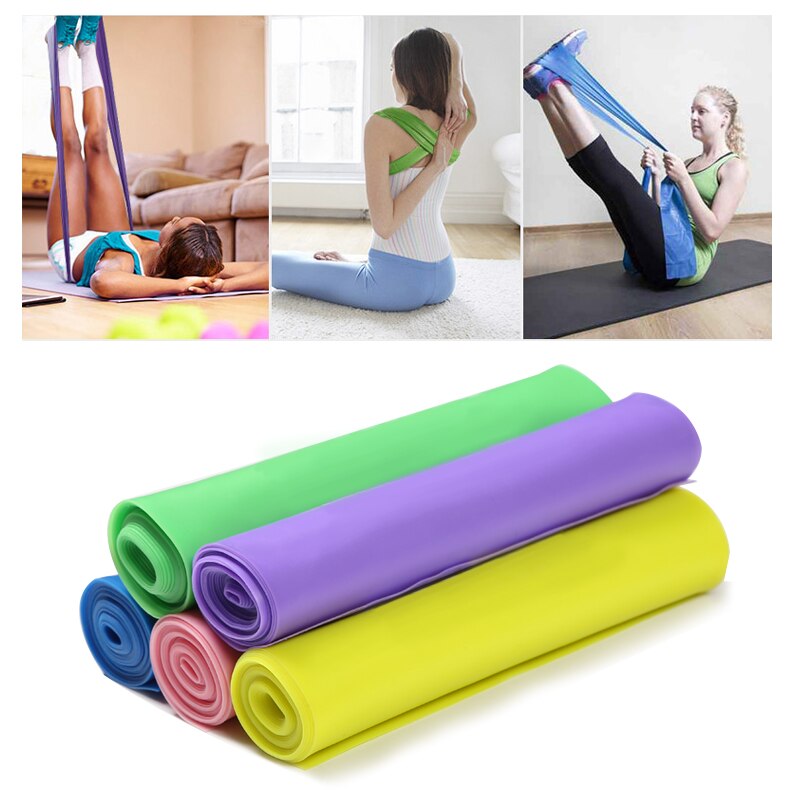 Wide Colorful Training Resistance Band