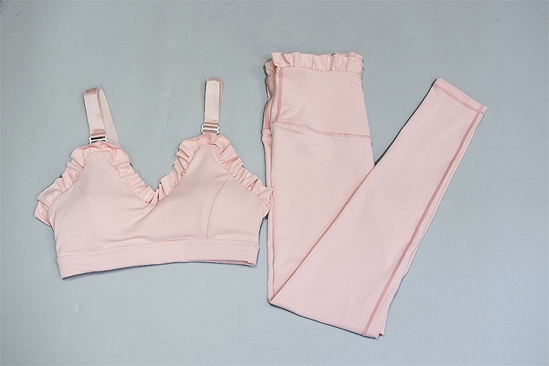 Women's Elastic Yoga Set 2 Pcs