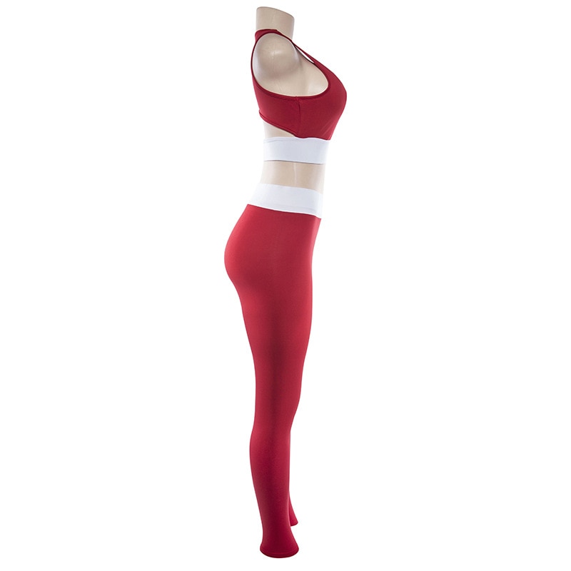 Women's Solid Color Sports Set