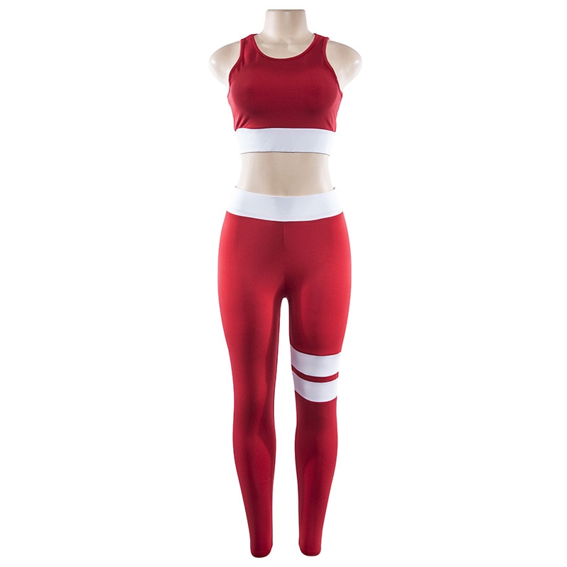 Women's Solid Color Sports Set