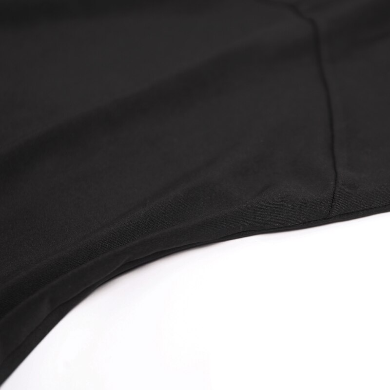 Women's Black Backless Workout Jumpsuit