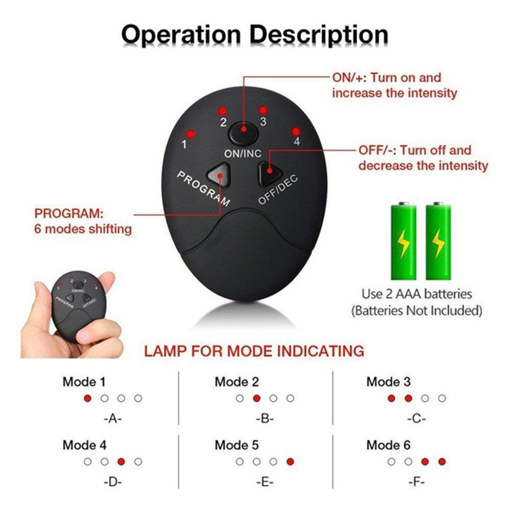 EMS Hip Trainer Wireless Buttocks Butt Lifting Buttock Toner Massage Fitness Body Slimming Massager Muscle Stimulator Feecy H3