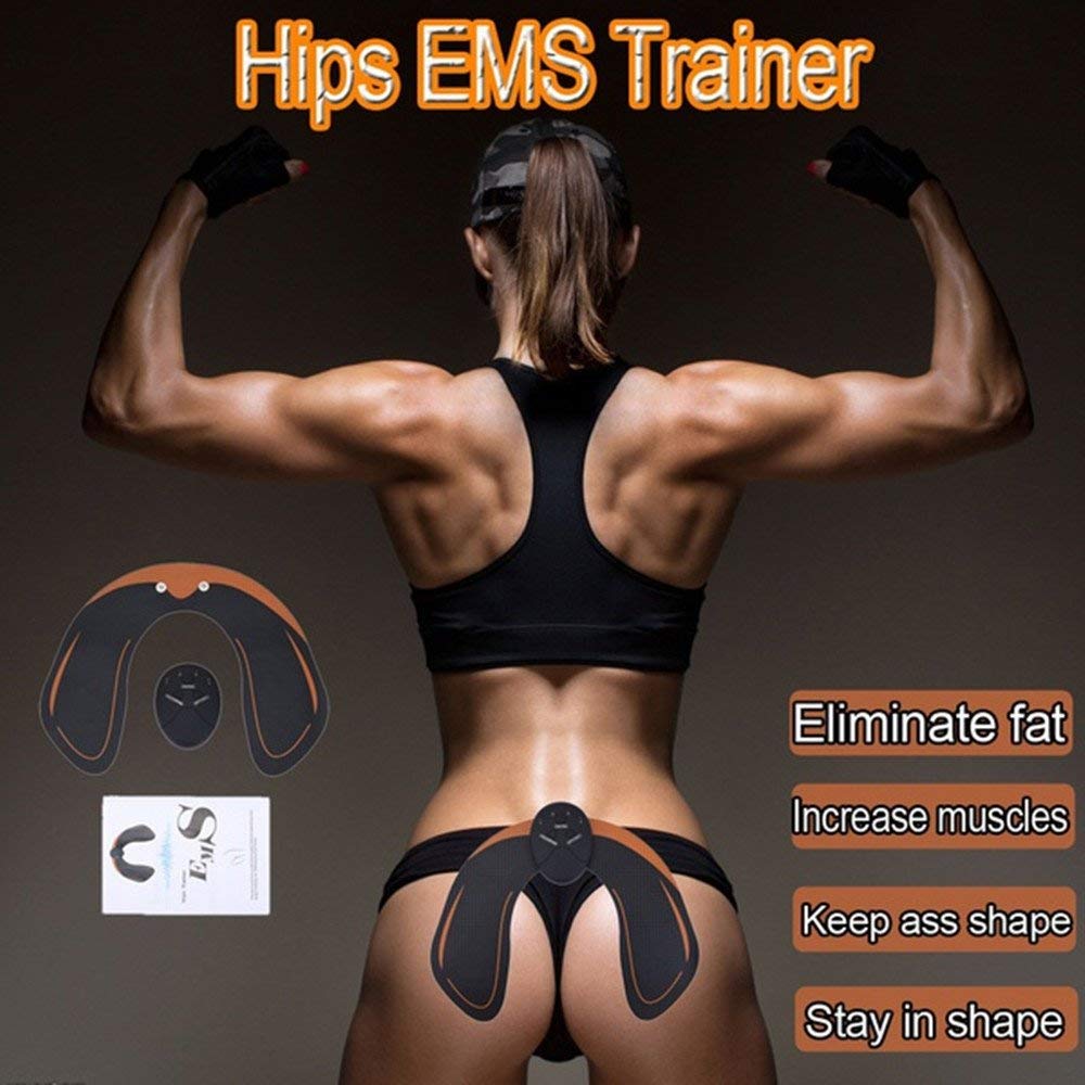 EMS Hip Trainer Wireless Buttocks Butt Lifting Buttock Toner Massage Fitness Body Slimming Massager Muscle Stimulator Feecy H3