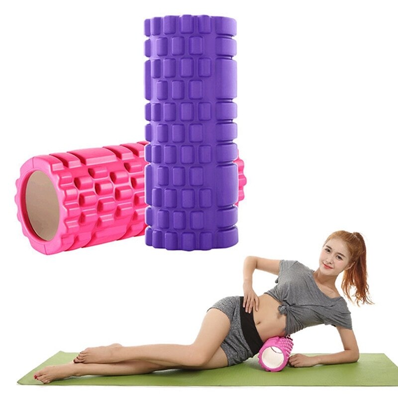 Yoga Column Gym Fitness Foam Roller Pilates Yoga Exercise Back Muscle Massage Roller Soft Yoga Block Muscle roller