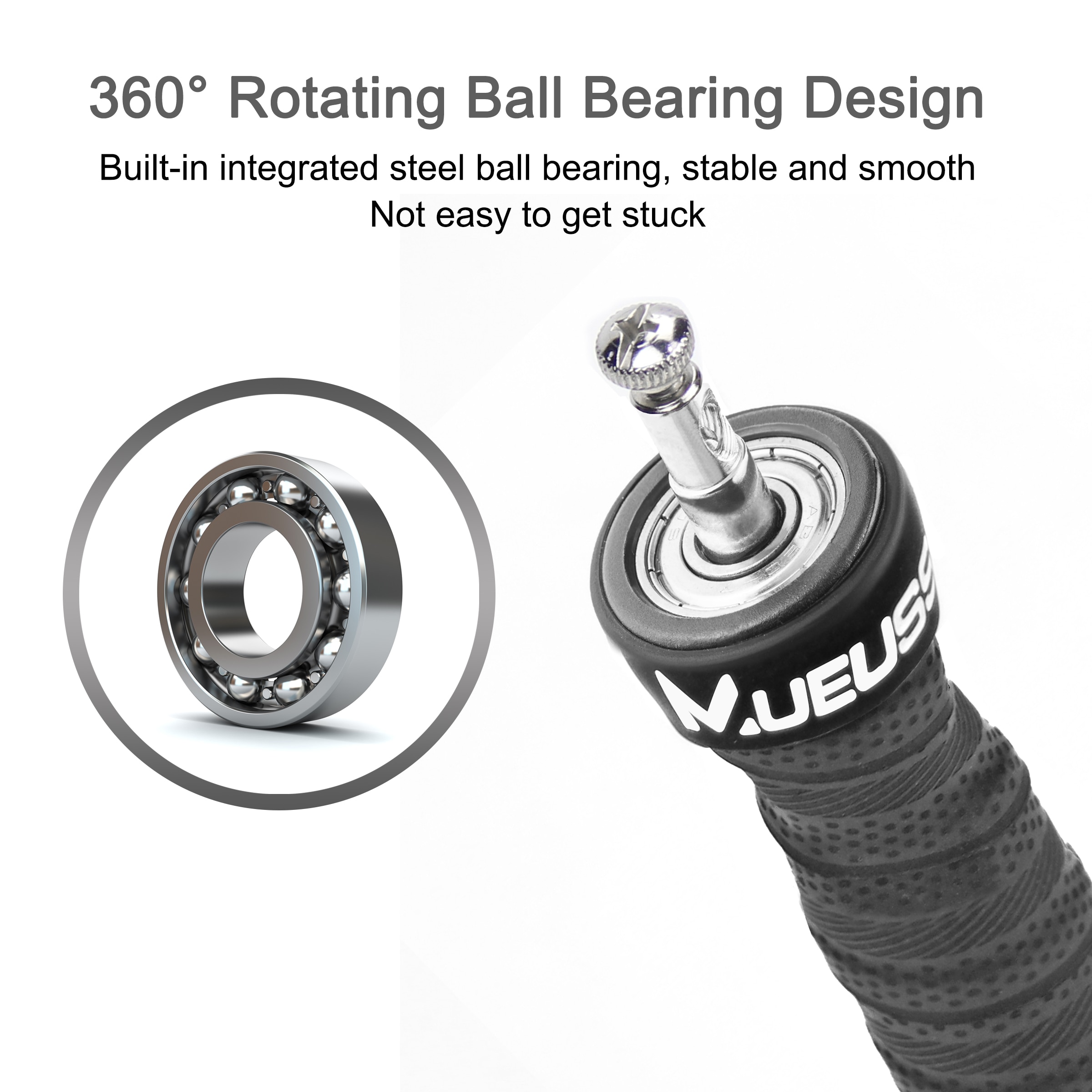 Crossfit Jump Rope With Rotating Ball Bearing