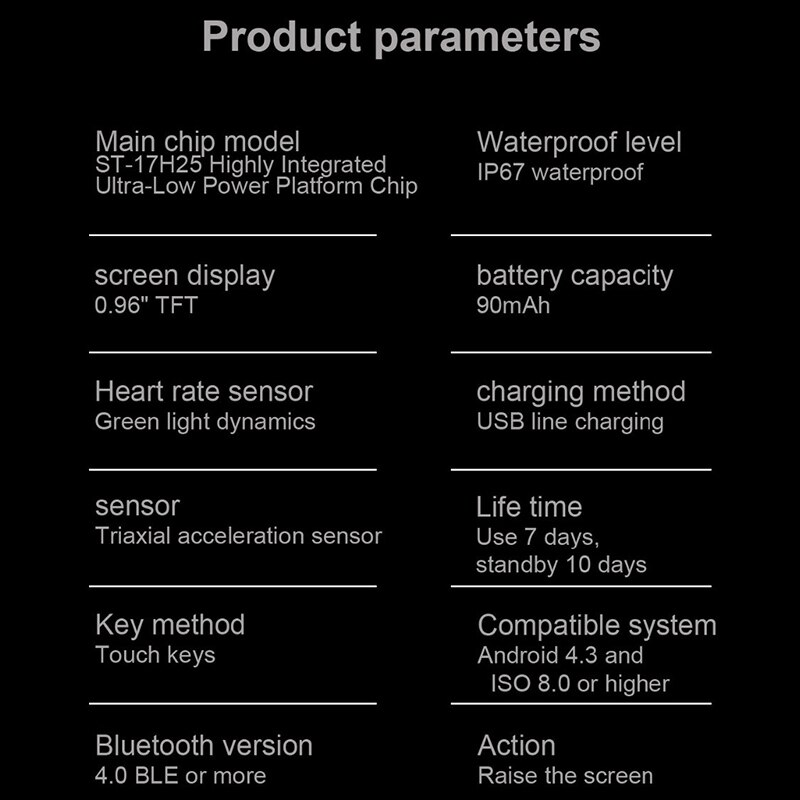 Global Version Bluetooth Mi Smart Watch Amoled Sport Wristband Bracelet 115 Plus Smart Band Sport Health Waterproof Pedometers