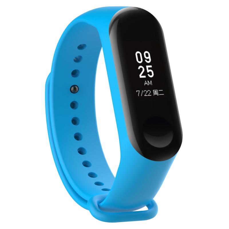 For Mi Band 3 4 Smart Watch  Silicone Strap Pedometers Bracelet Strap Xiaomi Band 4 Replacement Strap Running Fitness